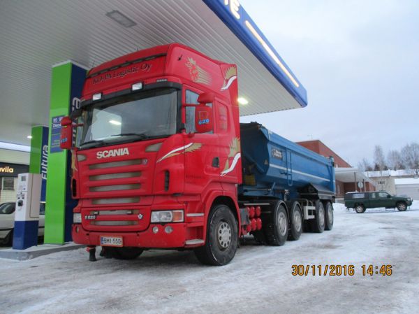 Ko-Pa Logisticsin Scania R620
Ko-Pa Logistic Oy:n Scania R620 sorapuolikas.
Avainsanat: Ko-Pa Logistic Scania R620