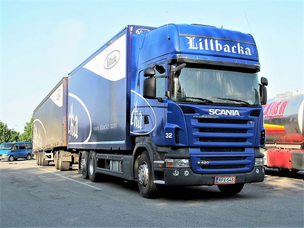 Scania R420
Lillbacka Global Oy
Avainsanat: Scania Lillbacka