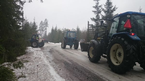 Keuruun traktorien kokoontumisajot
