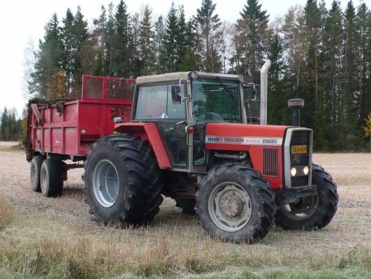 MF 2685 ja Tempo PTU 10 hydro
Keywords: MF Massey tempo