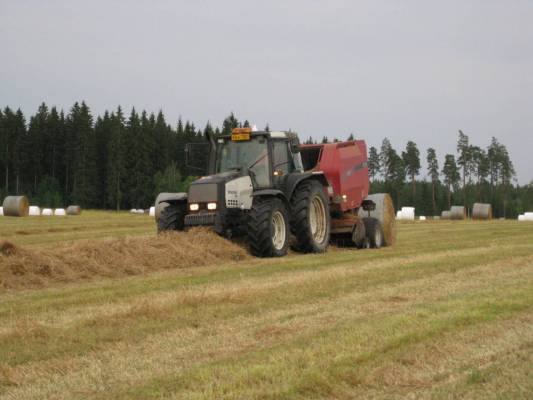 valtra 8400 ja casen remmikone
sänkiheinän paalausta.. alkaa oleen jo sopivaa karhoa
Avainsanat: valtra 8400 paalain