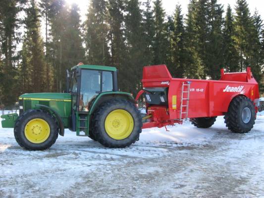 JD 6610 ja Jeantil EVR 15-12
Tuolla pitäis yrittää levittää tästä eteenpäin
Avainsanat: JD 6610 Jeatil