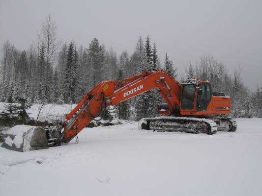 Doosan DX300LC
Talvi 2009 ja Doosan 
Avainsanat: 2009