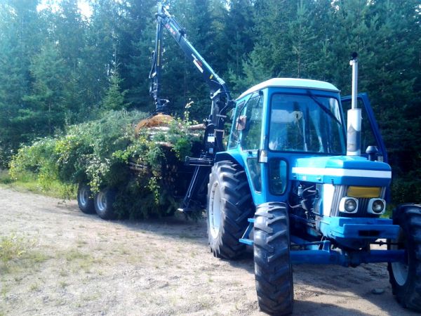 Ford ja Patruunat
Hätäistä polttopuiden tekoa kesähelteillä. Pitää oksia joskus kun kerkee. Tuli pari tuollaasta kuormaa parista lyhyestä oja piitasta.
Avainsanat: Ford Patruuna