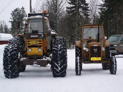 Valmetit 1102 ja 500
Veljekset vierekkäin
Avainsanat: valmet