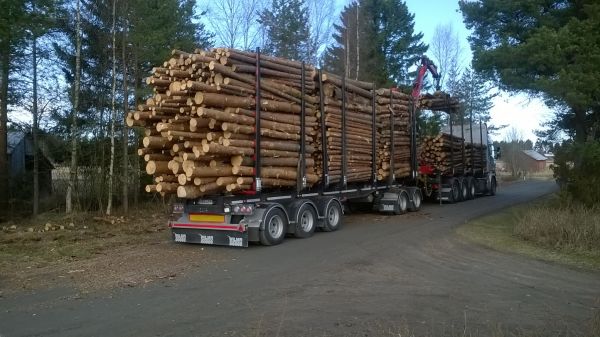 Scania R620 8x4 "Forest Gripen" + Jonsered & Wilma / Aappo Laitinen
Jonsered latoo viimeisiä nippuja vetoautoon ja 76 tonnin yhdistelmä on valmis lähtemään kohteenaan United Paper Mills / Wisapaper & Alholmens Kraft, Pietarsaari
Avainsanat: Scania R620 Jonsered Wilma mäntykuitua