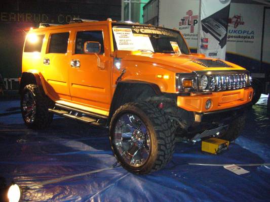 Hummer H2
Hifi & Tuning Shou Oulu 2009
Avainsanat: Hummer H2 tuning