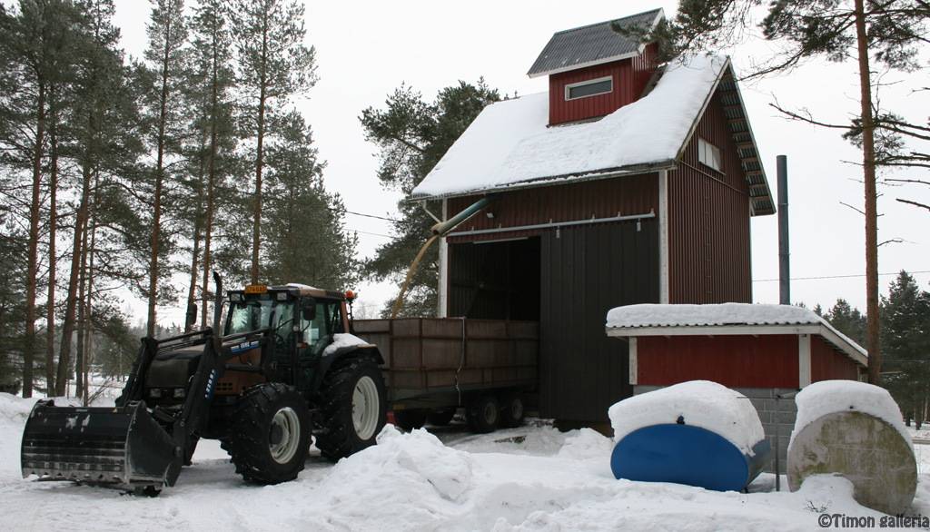 Viljan purkua kuivaajasta
Viimeistä kuormaa syksyisiä jyviä kuivaajalta, suuntana navetan siilot.
Valtra 8150 '04 / Tuhti 120 DIY-laidoilla.
- www.dy.fi/m4v -
Avainsanat: valtra kuivaaja vilja tuhti