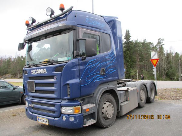 A-Rahdin Scania R420
A-Rahti Oy:n Scania R420 rekkaveturi.
Avainsanat: A-Rahti Scania R420