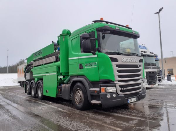 Ahosen Eristys ja Rakennuspalvelu Oy:n Scania G410
Ahosen Eristys ja Rakennuspalvelu Oy:n Scania G410 säiliöauto.
Avainsanat: Ahonen Scania G410 Shell Hirvaskangas