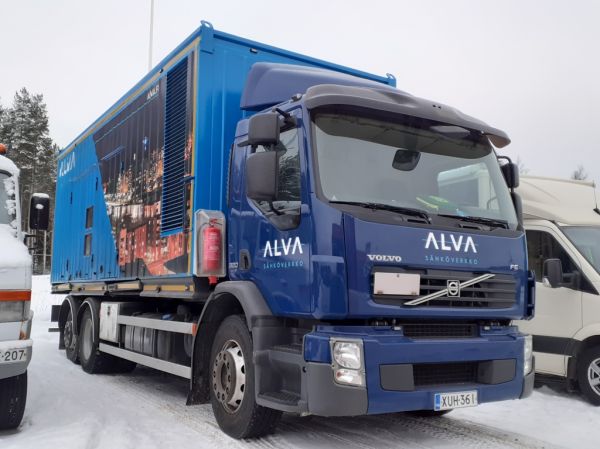 Alvan Volvo FE320
Alva sähköverkon Volvo FE320.
Avainsanat: Alva Volvo FE320 Hirvaskangas