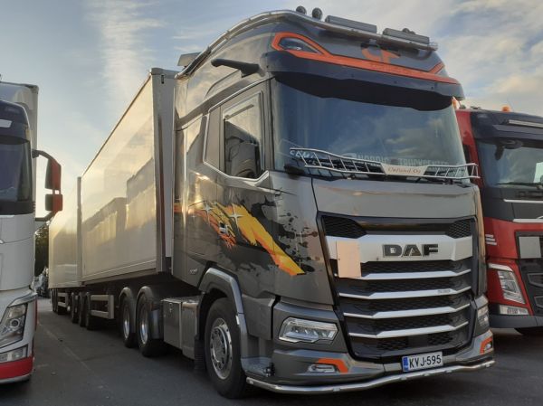 Cofundin DAF XF+
Cofund Oy:n DAF XF+ b-juna.
Avainsanat: Cofund DAF XF+ ABC Hirvaskangas B-juna Eemil