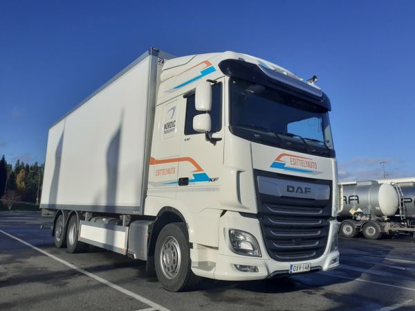 DAF XF530
DAF XF530 esittelyauto.
Avainsanat: DAF XF530 ABC Hirvaskangas