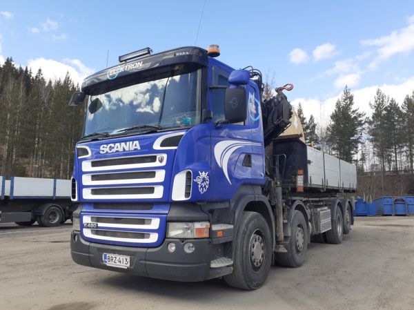 Elektronin Scania R480
Elektron E Oy:n nosturilla varustettu Scania R480.
Avainsanat: Elektron Scania R480