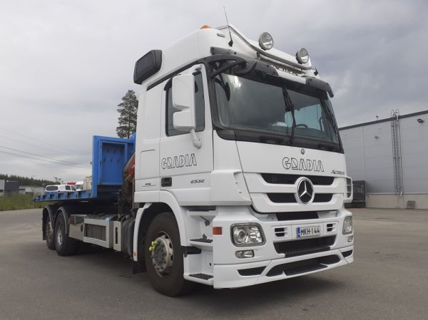 Gradian MB 2532 Actros
Jyväskylän koulutuskuntayhtymä Gradian nosturilla varustettu MB 2532 Actros.
Avainsanat: Gradia MB 2532 Actros