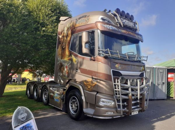 Kuorma autot Rekat HH Jalaston DAF XG Pottupellossa fi 