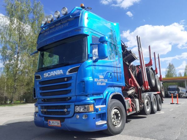 HKK-Kuljetuksen Scania R730
HKK-Kuljetuksen Scania R730.
Avainsanat: HKK-Kuljetus Scania R730 Shell Hirvaskangas