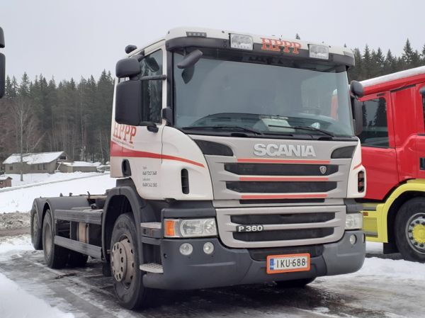 Hankasalmen Puhtaanpitopalvelun Scania P360
Hankasalmen Puhtaanpitopalvelu Oy:n Scania P360 vaihtolava-auto.
Avainsanat: Hankasalmen-Puhtaanpitopalvelu Scania P360 HPPP