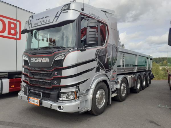 Hartzellin Scania R770
Hartzell Oy:n Scania R770 sora-auto.
Avainsanat: Hartzell Scania R770 Himos23