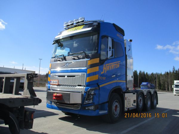 Havatorin Volvo FH16
Havator Oy:n Volvo FH16 rekkaveturi.
Avainsanat: Havator Volvo FH16 ABC Hirvaskangas