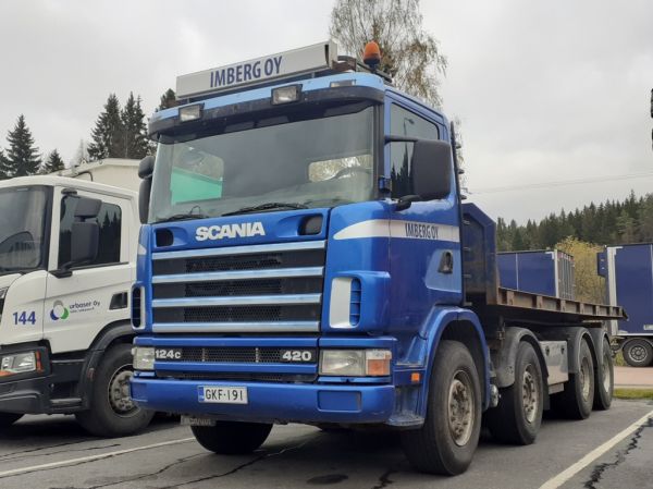 Imbergin Scania 124C
Imberg Oy:n Scania 124c vaihtolava-auto.
Avainsanat: Imberg Scania 124C