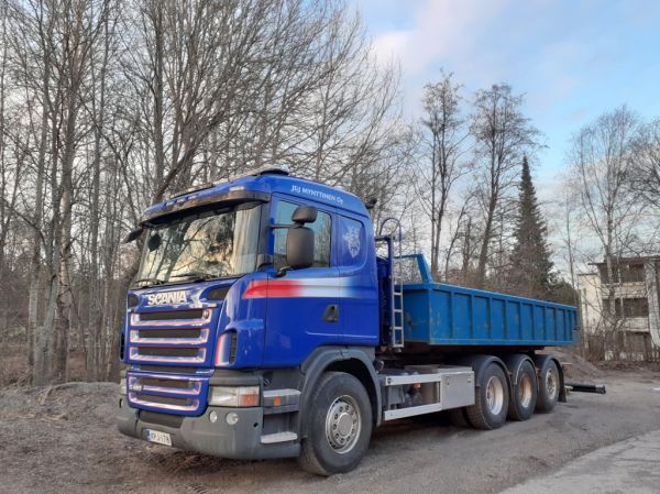 J&J Mynttisen Scania G480
J&J Mynttinen Oy:n Scania G480 vaihtolava-auto.
Avainsanat: Mynttinen Scania G480