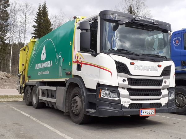 Jätehuolto Laineen Scania P340
Jätehuolto Laineen Scania P340 jäteauto.
Avainsanat: Laine Scania P340