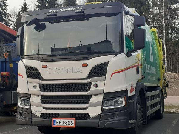 Jätehuolto Laineen Scania P340
Jätehuolto Laineen Scania P340 jäteauto.
Avainsanat: Laine Scania P340