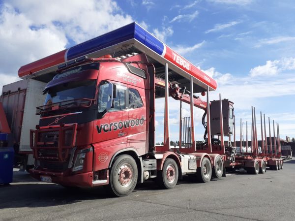 K-S Metsäkuljetuksen Volvo FH16
K-S Metsäkuljetus Oy:n Volvo FH16 puutavarayhdistelmä.
Avainsanat: K-S Metsäkuljetus Volvo FH16 Versowood ABC Hirvaskangas