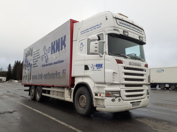 KNK-Networksin Scania
KNK-Networksin Scania rahtiauto.
Avainsanat: KNK-Networks Scania ABC Hirvaskangas