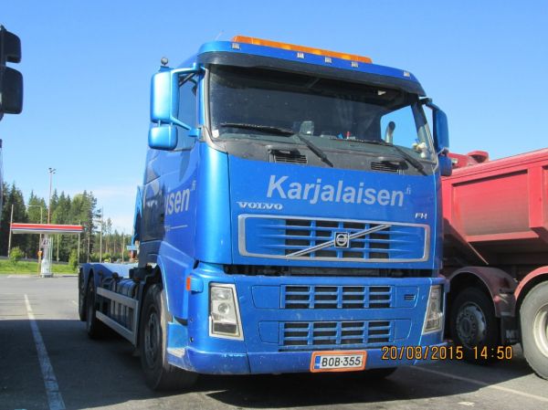 Karjalaisen Nostokuljetuksen Volvo FH
Karjalaisen Nostokuljetuksen Volvo FH vaihtolava-auto.
Avainsanat: Karjalainen Volvo FH ABC Hirvaskangas