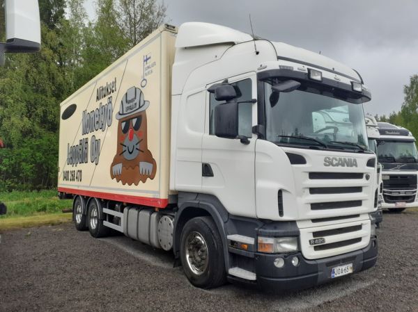 Konetyö Leppälän Scania R420
Konetyö Leppälä Oy:n Scania R420 huoltoauto.
Avainsanat: Leppälä Scania R420 Perho25