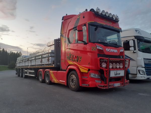 Klikkaa kuvaa nähdäksesi se täysikokoisena
==============
Kuljetus Welinin Scania
Kuljetus Welin Oy:n Scania puoliperävaunuyhdistelmä
Avainsanat: Welin Scania ABC Hirvaskangas 22 Kuljetus Welinin Scania
Kuljetus Welin Oy:n Scania puoliperävaunuyhdistelmä
Avainsanat: Welin Scania ABC Hirvaskangas 22