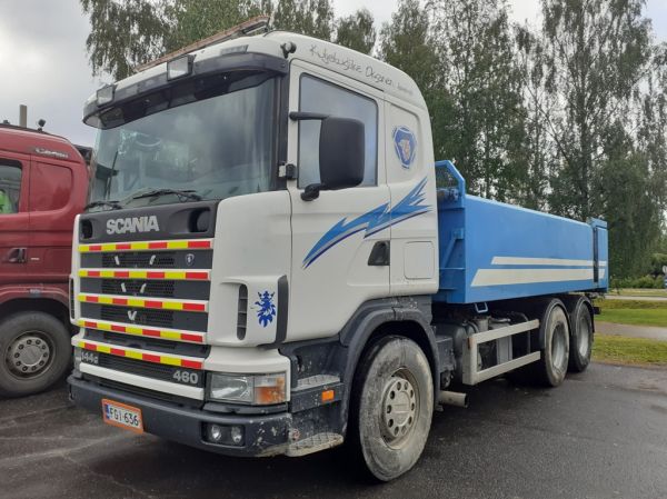 Kuljetusliike Oksasen Scania R144
Kuljetusliike Oksasen Scania R144 sora-auto.
Avainsanat: Oksanen Scania R144