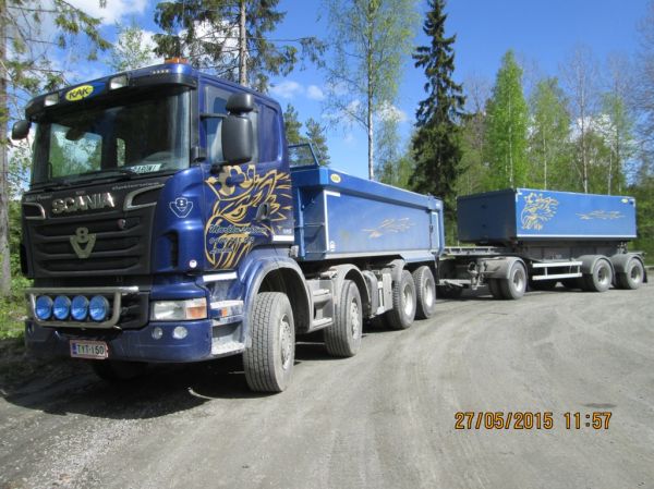 M Lahtisen Scania
M Lahtisen Scania sorayhdistelmä.
Avainsanat: Lahtinen Scania Neste