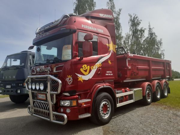 Puromäen Soran Scania R730
Puromäen Soran Scania R730 sora-auto.
Avainsanat: Puromäki Scania R730 Viitasaari25