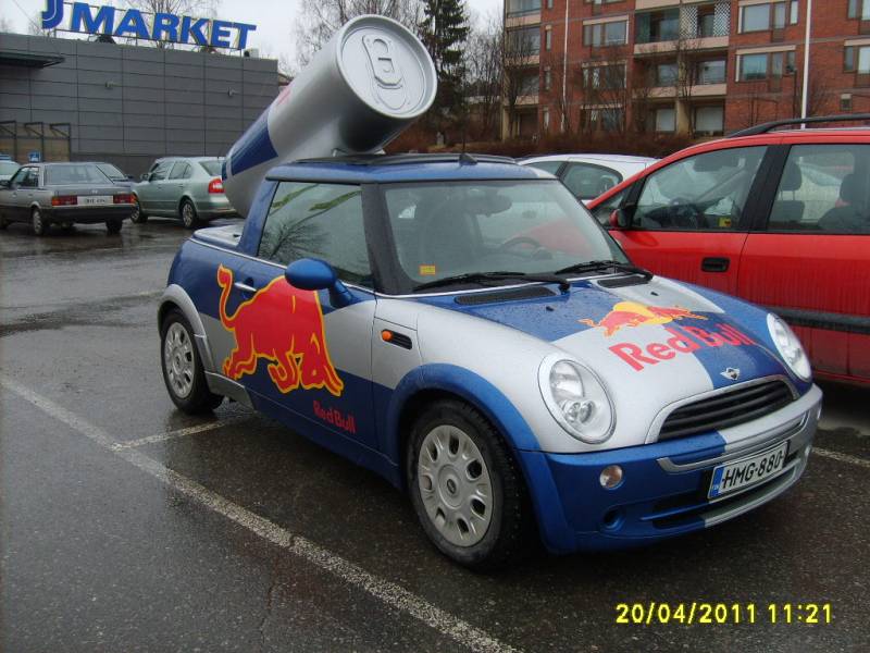 Red Bull Mini
Red Bull Mini.
Avainsanat: Red Bull Mini