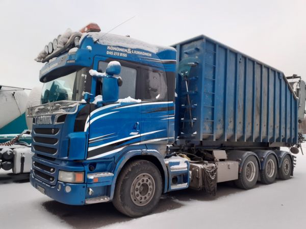 S Könösen &T Liukkosen Scania
S Könösen &T Liukkosen Scania risuauto.
Avainsanat: Könönen&Liukkonen Scania Hirvaskangas