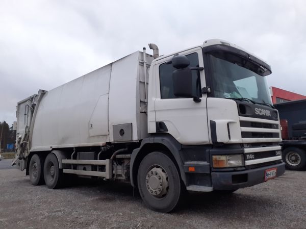 Scania 114G
Scania 114G jäteauto.
Avainsanat: Scania 114G Hirvaskangas