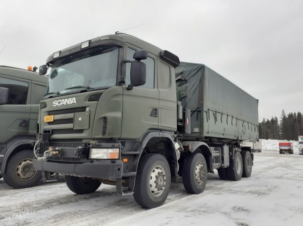Puolustusvoimien Scania
Puolustusvoimien Scania vaihtolava-auto.
Avainsanat: Puolustusvoimat PV Scania ABC Hirvaskangas