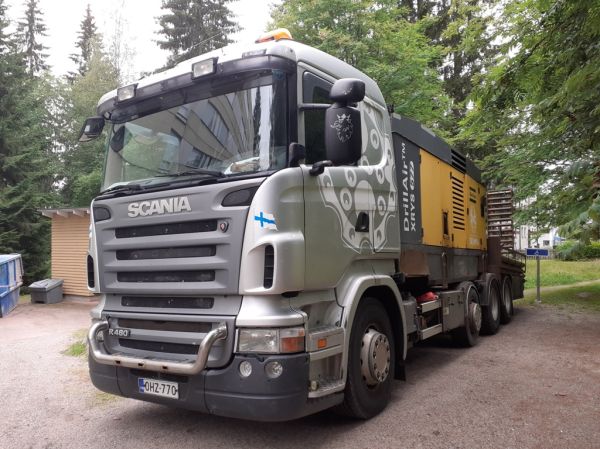 Scania R480
Scania R480 porausauto.
Avainsanat: Scania R480