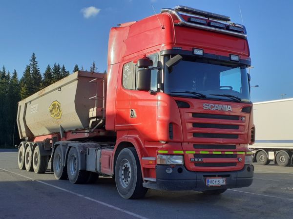 Scania R500
Scania R500 sorapuolikas.
Avainsanat: Scania R500 ABC Hirvaskangas