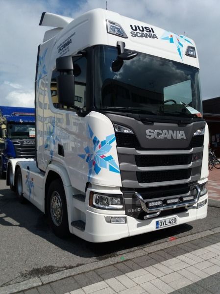 Scania R500
Scania R500 rekkaveturi.
Avainsanat: Scania R500 Viitasaari17