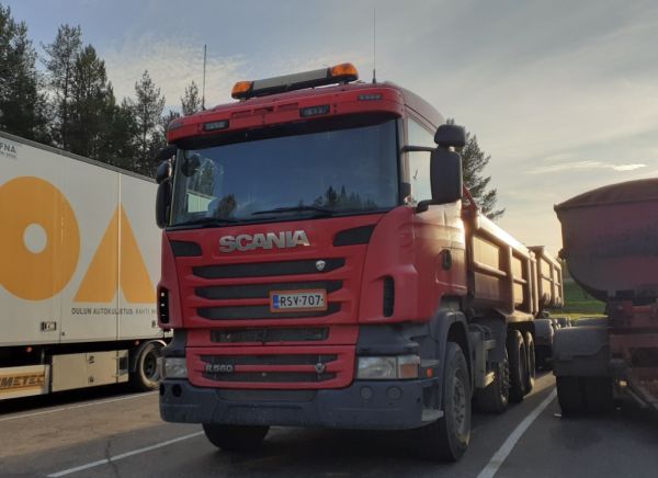 Ko-Pa Logisticsin Scania R560
Ko-Pa Logistics Oy:n Scania R560 sorayhdistelmä.
Avainsanat: Ko-Pa Logistics Scania R560 Shell Hirvaskangas