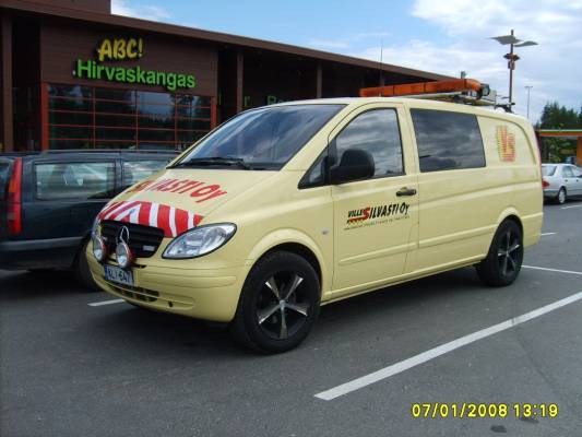 V Silvastin MB Vito 115
V Silvasti Oy:n MB Vito 115 saattoauto.
Avainsanat: Silvasti MB Vito 115 ABC Hirvaskangas