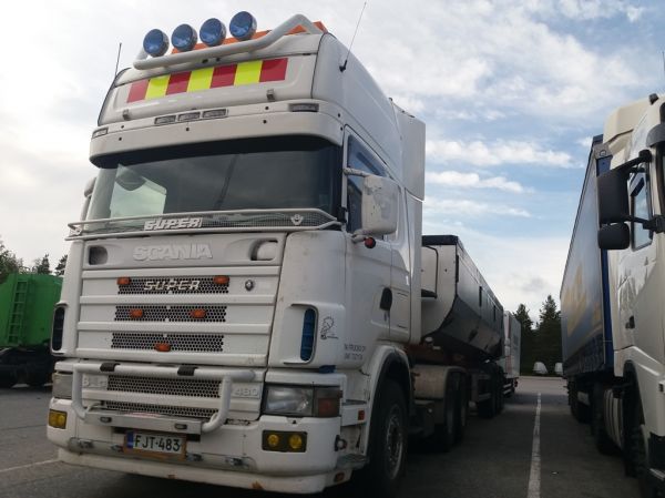 TN-Trucksin Scania 164
TN-Trucks Oy:n Scania 164 sorapuolikas.
Avainsanat: TN-Trucks Scania 164 ABC