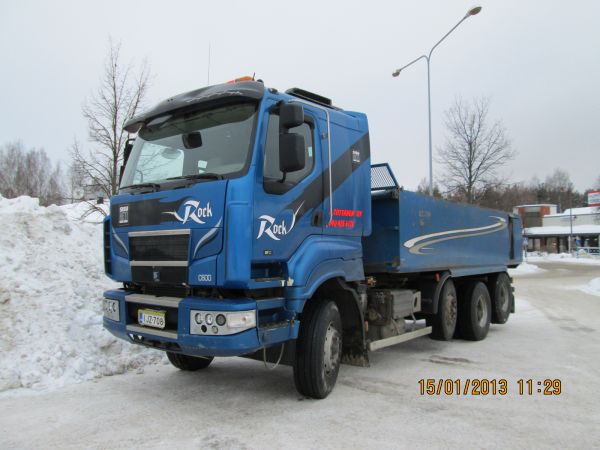 R Tiittasen Sisu C600
R Tiittanen Oy:n Sisu C600 Rock sora-auto.
Avainsanat: Tiittanen Sisu C600 Rock