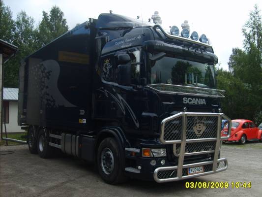 Kuljetus Tuomisen Scania R500
Kuljetus Tuomiset Ay:n Scania R500.
Avainsanat: Tuominen Scania R500