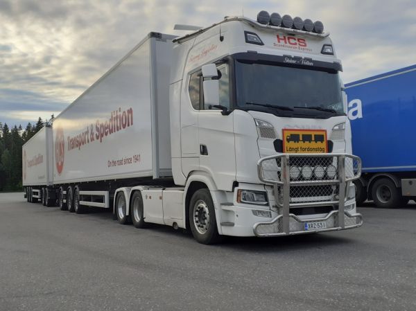 Klikkaa kuvaa nähdäksesi se täysikokoisena
==============
Tuuna Logisticsin Scania 560R
Tuuna Logisticsin Scania 560R täysperävaunuyhdistelmä.
Avainsanat: Tuuna Logistics Scania 560R ABC Hirvaskangas HSC Tuuna Logisticsin Scania 560R
Tuuna Logisticsin Scania 560R täysperävaunuyhdistelmä.
Avainsanat: Tuuna Logistics Scania 560R ABC Hirvaskangas HSC