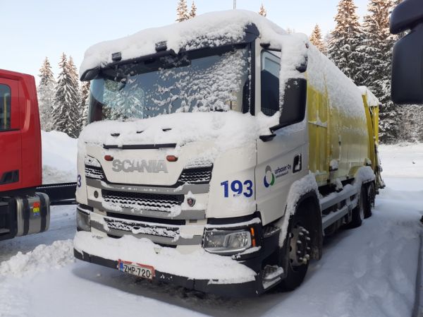 Urbaserin Scania P410
Urbaser Oy:n Scania P410 jäteauto.
Avainsanat: Urbaser Scania P410 193